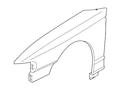 1999 Ford Mustang Fender - XR3Z-16006-AA