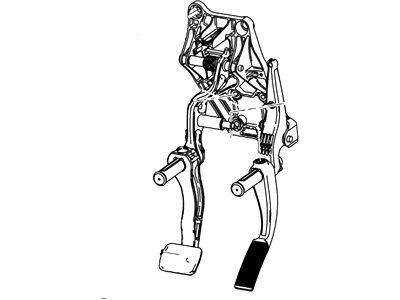 Mercury Brake Pedal - 6F2Z-2455-CA