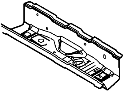 2002 Ford Focus Rear Crossmember - YS4Z-4K338-SA