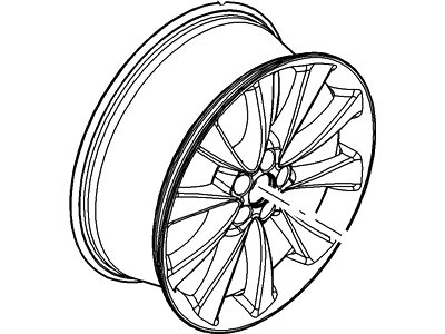Lincoln MKS Spare Wheel - AE9Z-1007-G
