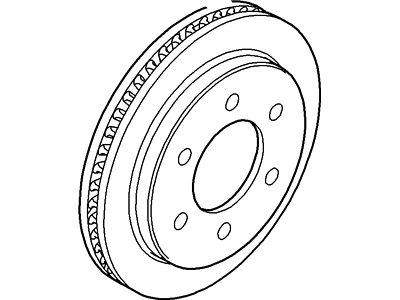 Ford 3U2Z-1V125-FB Rotor Assembly