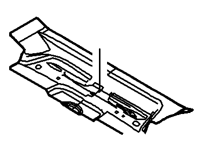 Ford 7T4Z-7810928-A Panel - Floor