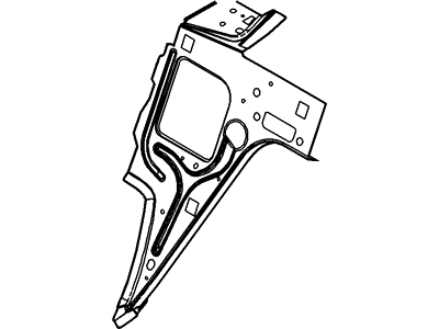 Ford YS4Z-54465K03-AA Bracket