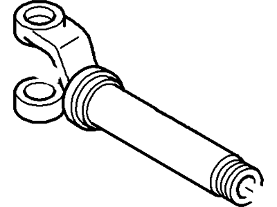 2010 Lincoln Mark LT Driveshaft Yokes - AL3Z-4841-C