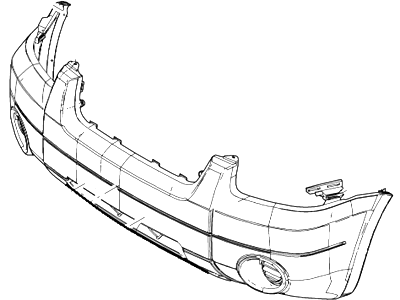 2005 Ford Escape Bumper - 5L8Z-17D957-DAA