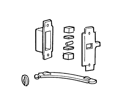 Ford F3UZ-1544100-A Check Assembly - Door