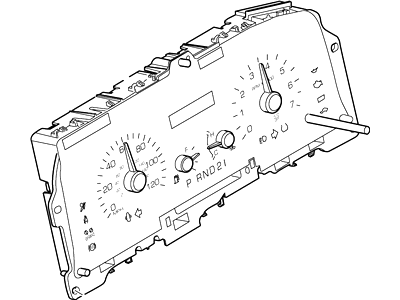 Ford 6W3Z-10849-BB Instrument Cluster