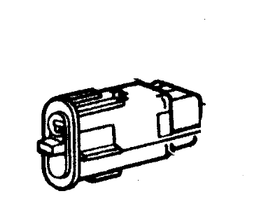 1986 Ford Taurus Wiper Switch - E6DZ17A553A