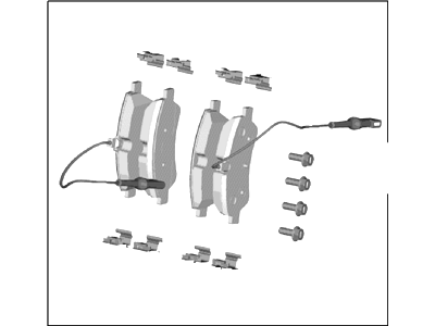 Ford CK4Z-2001-B Brake Lining Kit