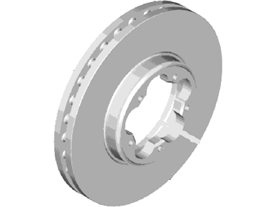 Ford Transit Brake Disc - CK4Z-1125-C