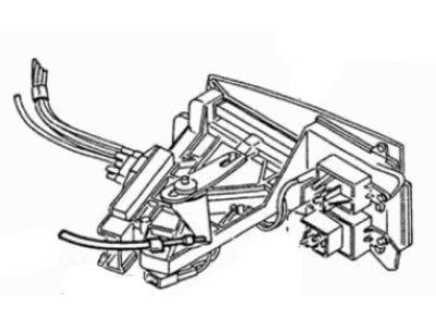 1993 Ford E-150 A/C Switch - F3UZ18549B