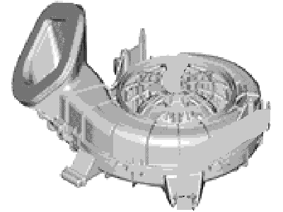Ford SSV Plug-In Hybrid Fan Blade - DG9Z-10C659-D