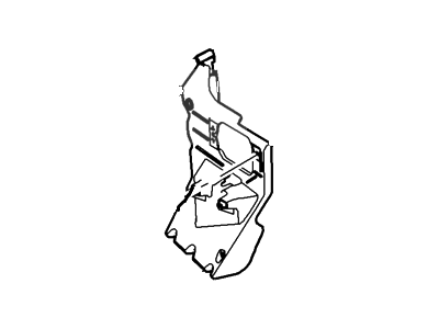 Ford AR3Z-17D942-B Bracket - Bumper Mounting