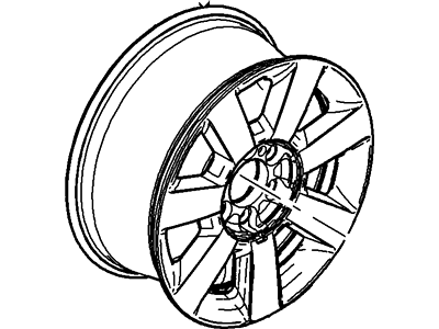 Ford 5L7Z-1007-CA Wheel Assembly