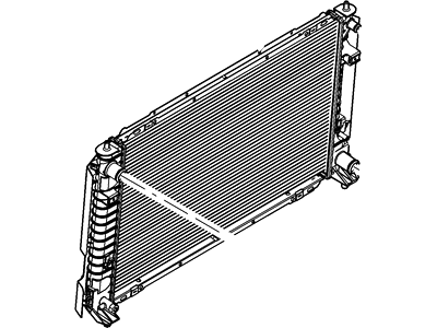 Ford 8L8Z-8005-A Radiator Assembly