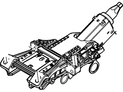 Ford BG1Z-3C529-C Column Assembly - Steering