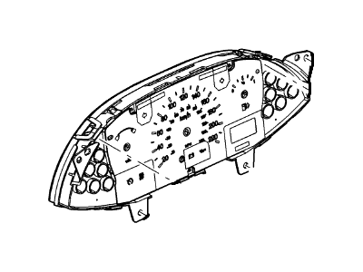 Ford 3S4Z-10849-XA Instrument Cluster