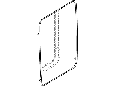 Ford F87Z-1329700-AA Glass - Quarter Window