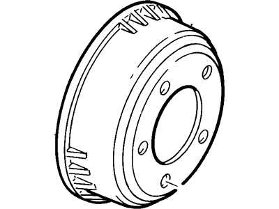 Lincoln Brake Drum - FOVZ-1126-BA