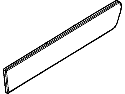 Ford 8A1Z-78274A30-BA Panel - Door Trim - Upper