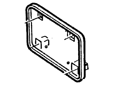 Ford E5ZZ-17A385-A Bracket - License Plate