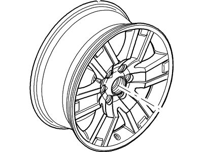 Ford 7L1Z-1007-DCP Wheel Assembly