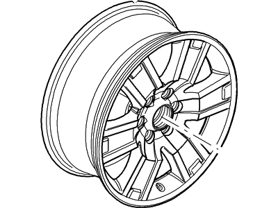 Ford 7L1Z-1007-D Wheel Assembly