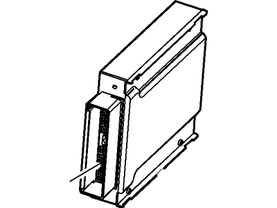 Ford 4U7Z-12A650-FYA Module - Engine Control - EEC V