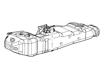 Ford 3L2Z-9002-CA Fuel Tank Assembly