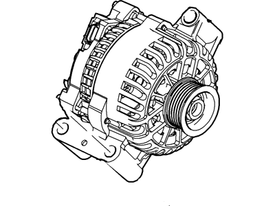 2007 Ford F-150 Alternator - 7L3Z-10346-B