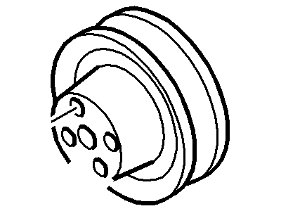 Ford XR3Z-8509-BA Pulley - Fan