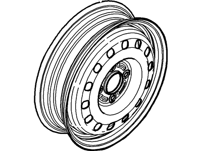 Ford 8S4Z-1A487-A Kit - Wheel