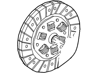 Ford F-350 Super Duty Clutch Disc - F81Z-7L596-DA