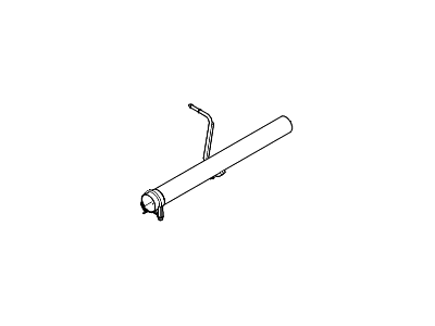 Ford F53 Stripped Chassis Exhaust Pipe - 5U9Z-5A212-B