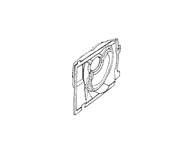 Ford F23Z8C607D Fan & Motor Assembly