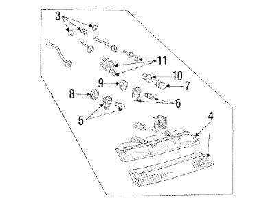 Ford F3LY-13008-B Headlamp Assembly