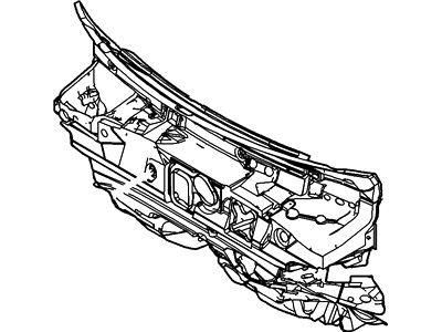 Ford BB5Z-7801670-A Insulator - Dash Panel