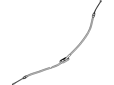 Lincoln MKT Parking Brake Cable - DE9Z-2853-A