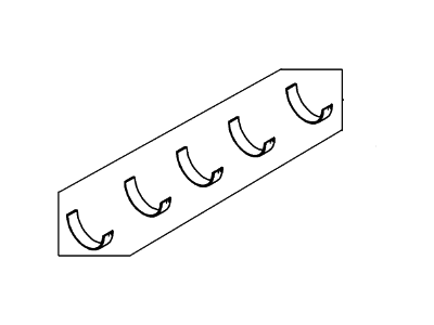 Ford 4G7Z-6D309-AA Bearing - Crankshaft Main