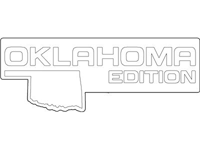 Ford F-250 Super Duty Emblem - 9L3Z-9942528-B