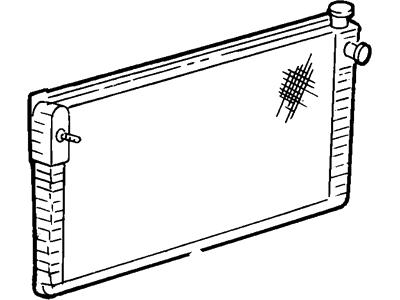 Ford F-250 Radiator - F75Z-8005-GA