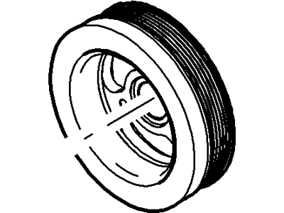 Ford 6E5Z-6312-AA Damper Pulley