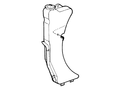 Ford E7ZZ-8A080-B Tank Assembly - Radiator