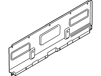 Ford 2C6Z-84286C38-AAA Panel Assembly - Body Front