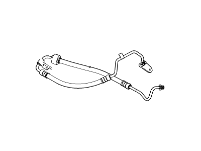 2011 Lincoln Mark LT Power Steering Hose - BL3Z-3A719-B