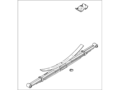 2012 Ford F-250 Super Duty Leaf Spring - BC3Z-5560-G