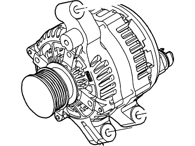 2014 Ford Taurus Alternator - DG1Z-10346-D