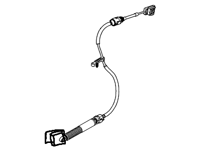 Ford Mustang Shift Cable - BR3Z-7E395-D