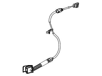 Ford BR3Z-7E395-D Shift Control Cable