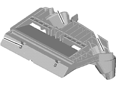 Ford DG9Z-10732-C Tray Assembly - Battery